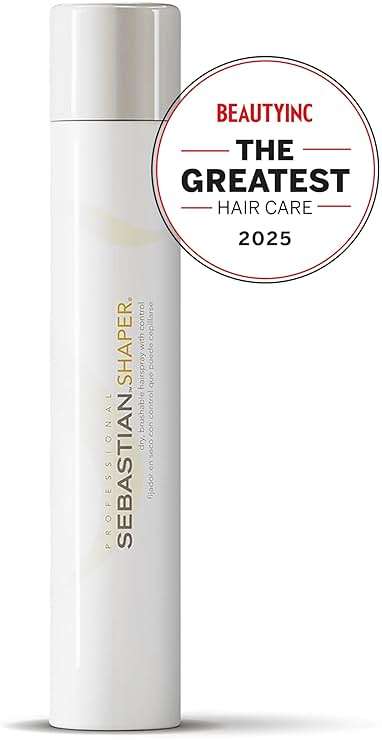 Sebastian Professional Shaper Hairspray, 50 VOC% | Flexible to Medium Hold | Brushable with Control | Packaging May Vary - Image 7
