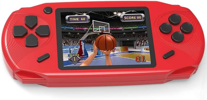 Beijue 16 Bit Handheld Games for Kids Preloaded 220 Retro Video Games, Red | 3.0" HD Screen, Rich Gameplay,USB-C Rechargeable, 6+Hrs Play, Portable Travel Toy for Car Flights,Boys Girls Birthdays Gift - Product Image