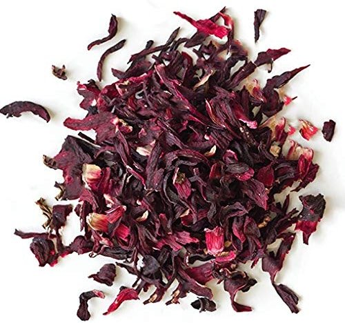 Organic Hibiscus Flowers - 1 lb (16oz) - Herbal Tea - 100% Certified Organic - Flor de Jamaica - Agua Frescas - EarthWise Aromatics - Product Image