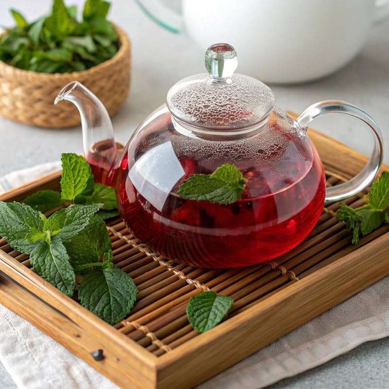 Organic Hibiscus Flowers - 1 lb (16oz) - Herbal Tea - 100% Certified Organic - Flor de Jamaica - Agua Frescas - EarthWise Aromatics - Image 3