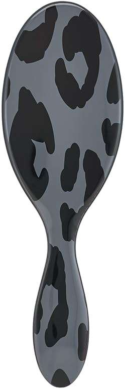 Wet Brush Original Detangler Hair Brush, Dark Gray Leopard (Safari), Ultra-Soft IntelliFlex Bristles, Detangling Bristles Glide Through Tangles (Wet & Dry Hair), Women & Men - Image 1