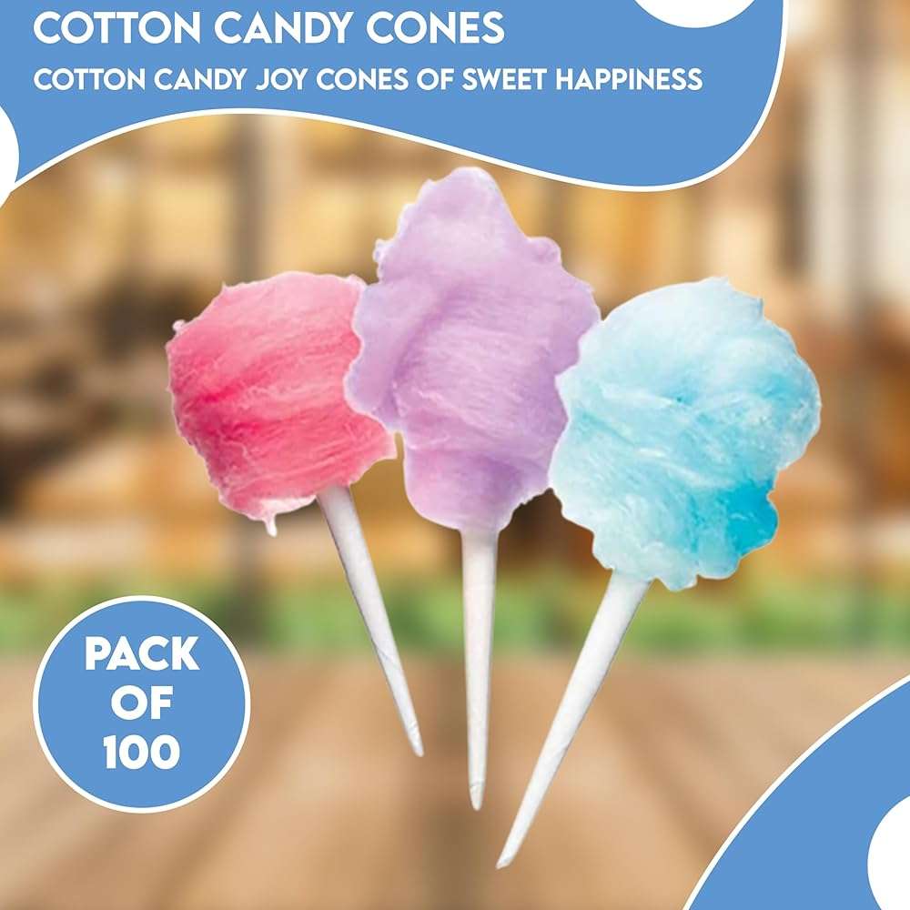 Perfectware - PW Cotton Candy Cone 100ct Cotton Candy Cones 100ct - Image 2