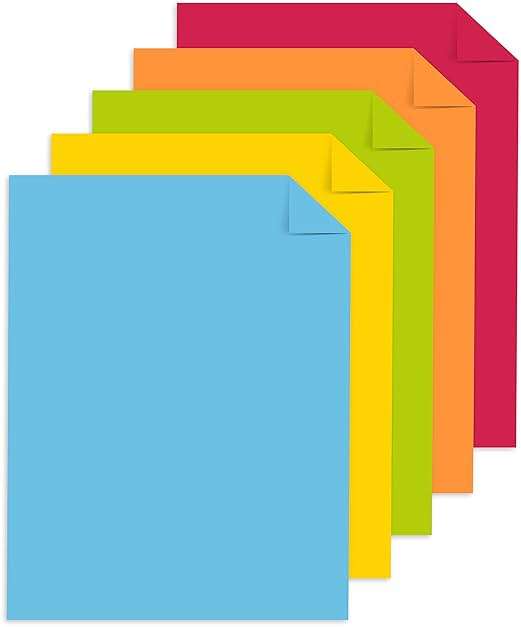 Astrobrights Mega Collection, Colored Paper,"Classic" 5-Color Assortment, 625 Sheets, 24 lb/89 gsm, 8.5" x 11" - MORE SHEETS! (91623) - Image 4