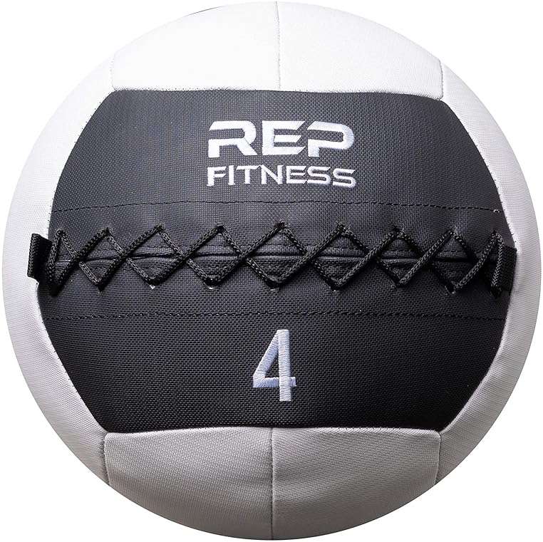 REP Weighted Slam Balls for Home Gym Fitness | 5-30 lb Soft Textured Medicine Ball Sizes | Heavy Sand-Filled Workout Weights for Strength, Core Training, Crossfit, Conditioning & Slam Ball Exercises - Image 1