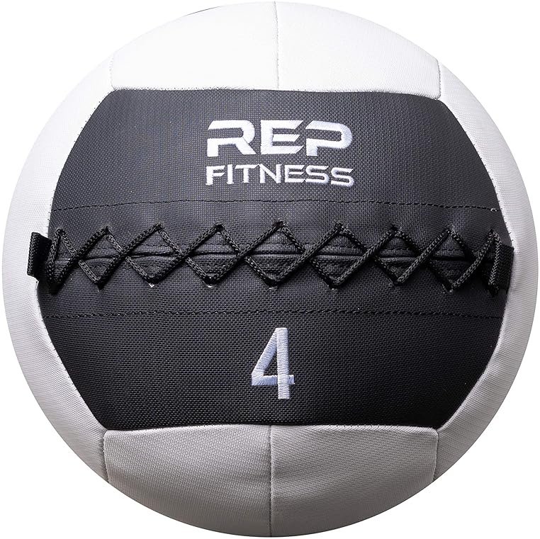 REP Weighted Slam Balls for Home Gym Fitness | 5-30 lb Soft Textured Medicine Ball Sizes | Heavy Sand-Filled Workout Weights for Strength, Core Training, Crossfit, Conditioning & Slam Ball Exercises - Product Image
