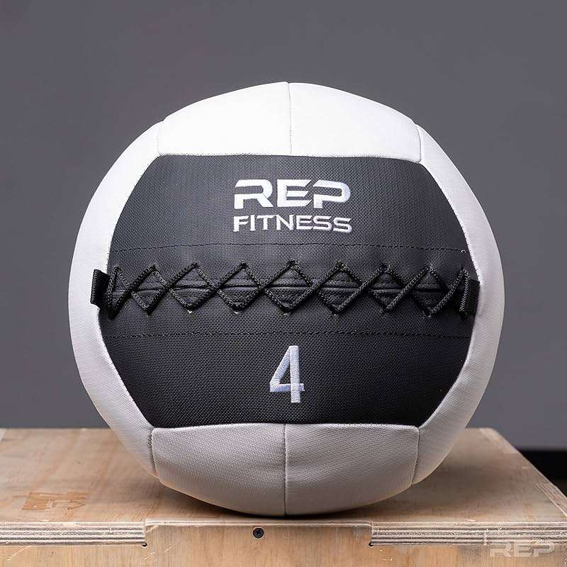 REP Weighted Slam Balls for Home Gym Fitness | 5-30 lb Soft Textured Medicine Ball Sizes | Heavy Sand-Filled Workout Weights for Strength, Core Training, Crossfit, Conditioning & Slam Ball Exercises - Image 2
