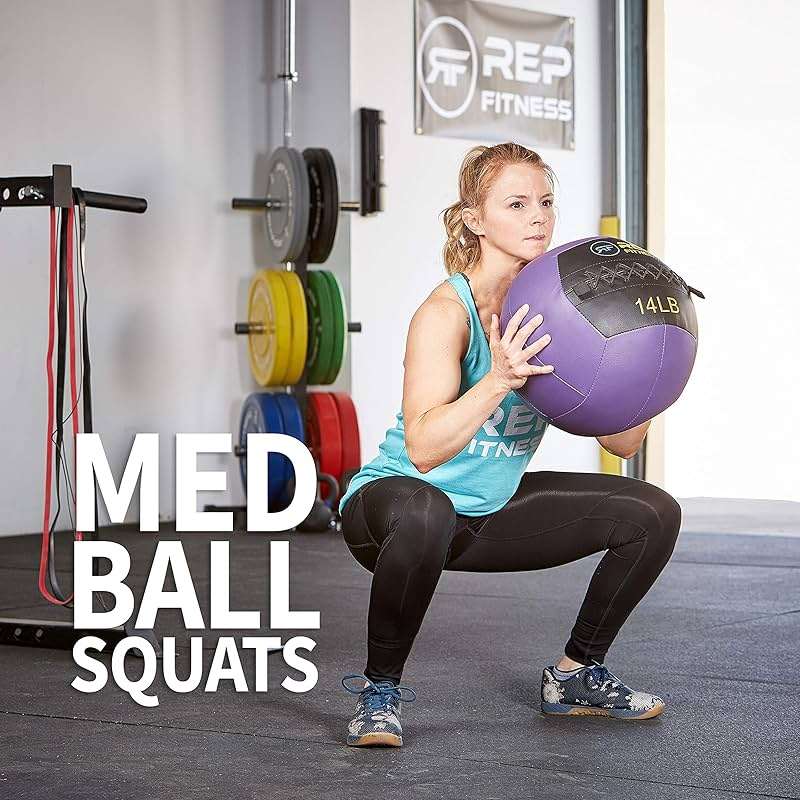 REP Weighted Slam Balls for Home Gym Fitness | 5-30 lb Soft Textured Medicine Ball Sizes | Heavy Sand-Filled Workout Weights for Strength, Core Training, Crossfit, Conditioning & Slam Ball Exercises - Image 5