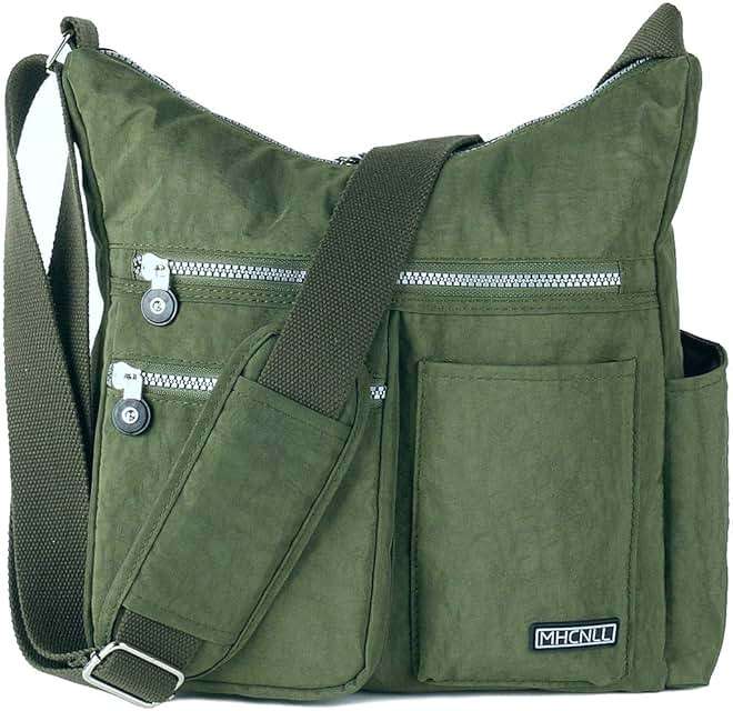 MHCNLL Crossbody Bag with Anti Theft RFID Pocket - Women Lightweight Water-Resistant Purse - Image 1