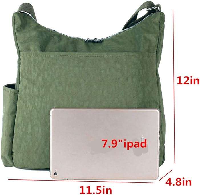 MHCNLL Crossbody Bag with Anti Theft RFID Pocket - Women Lightweight Water-Resistant Purse - Image 4