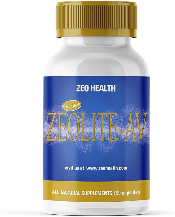 Zeolite–AV Capsules | Potent Immune System Booster with Humic Acid | Restore Trace Minerals, Replenish Electrolytes, & Detox Support| Promotes Energy, Restful Sleep & Mental Clarity (90 Count) - Image 1