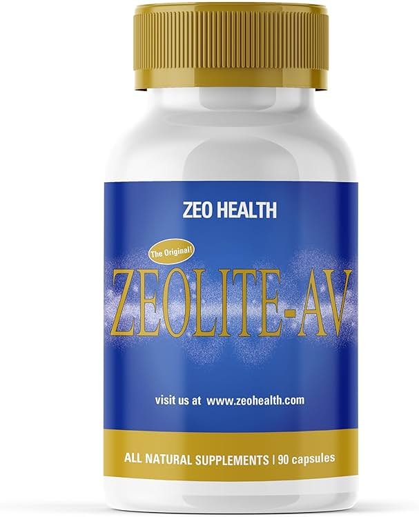 Zeolite–AV Capsules | Potent Immune System Booster with Humic Acid | Restore Trace Minerals, Replenish Electrolytes, & Detox Support| Promotes Energy, Restful Sleep & Mental Clarity (90 Count) - Product Image