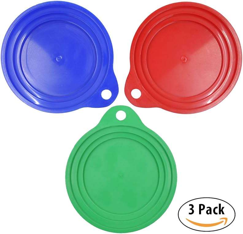 Keep Your Dog and Cat Food Fresh - Pet Food Can Cover Lids - Made in USA, Sold by Vets - Fits Small, Medium and Large Cans - BPA-Free - Image 3