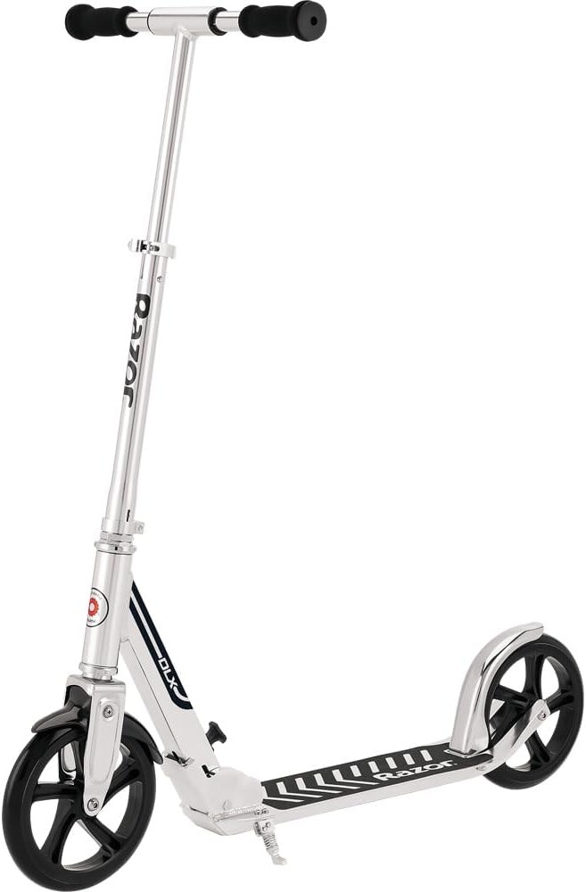Razor A5 DLX Kick Scooter for Kids Ages 8+ - 8" Urethane Wheels, Foldable, Anti-Rattle Handlebars, for Riders up to 220 lbs - Product Image
