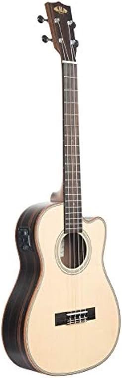 Solid Spruce Striped Ebony Baritone Cutaway w/EQ - Product Image