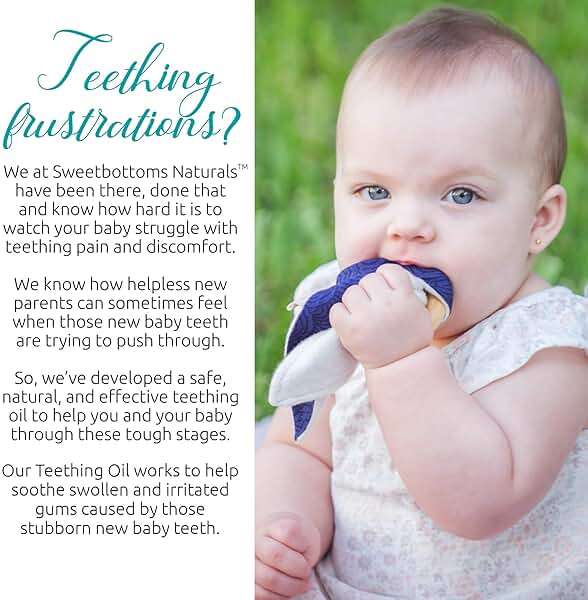 Certified Organic Teething Oil - Ease Teething Discomfort & Sore Gums Quickly & Effectively - Natural Vegan Botanical Ingredients - 2 oz Bottle with Glass Dropper - Baby Teething Relief - Image 7