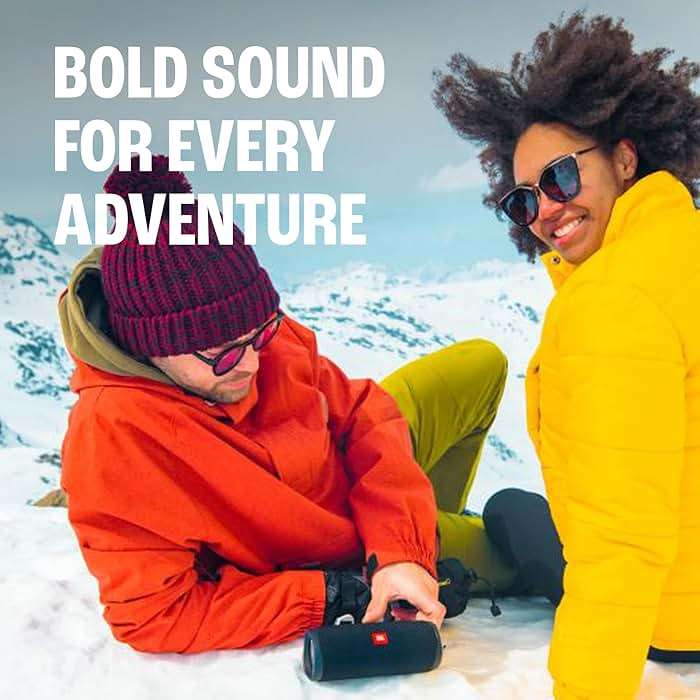 JBL FLIP 5, Waterproof Portable Bluetooth Speaker, Red - Image 2