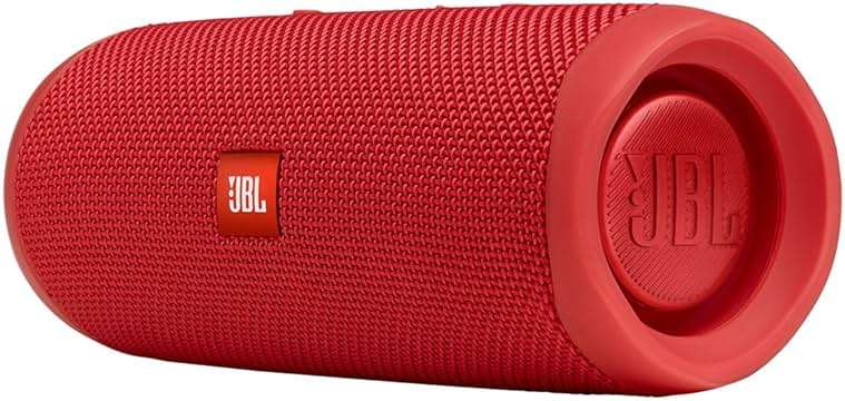 JBL FLIP 5, Waterproof Portable Bluetooth Speaker, Red - Image 4