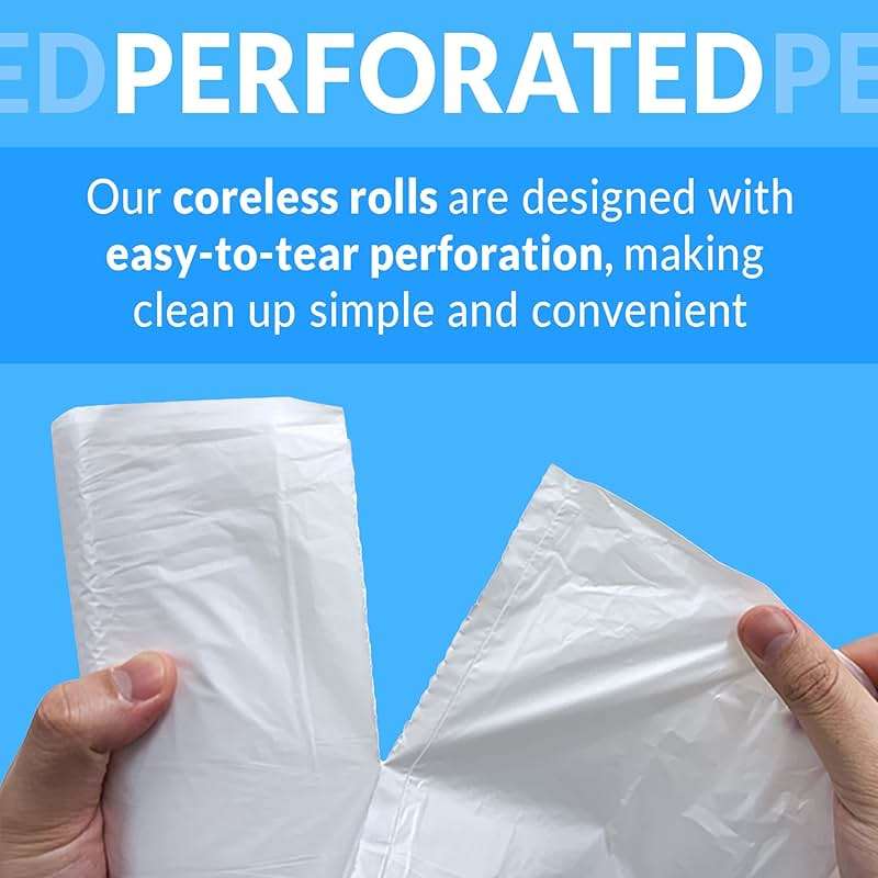 Reli. 13 Gallon Trash Bags | 250 Bags | Clear | Tall Kitchen | Strong | Garbage - Image 5