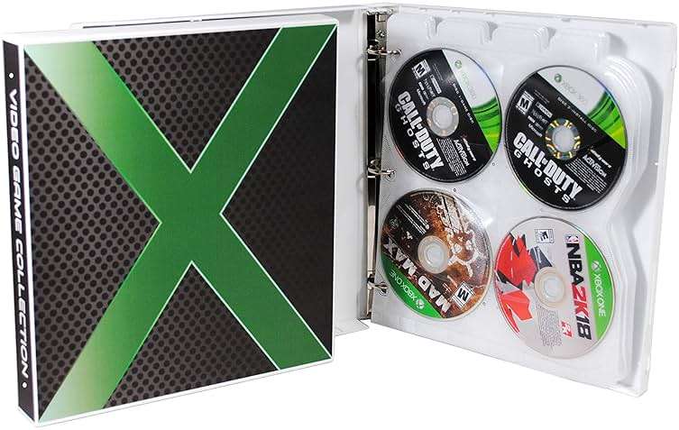 UniKeep High Capacity Disc Storage Case - Holds 80 Video Game Discs for Xbox - Image 3