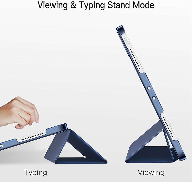 JETech Case for iPad Pro 11-Inch, 2022/2021/2020/2018 Model (4th/3rd/2nd/1st Generation), Compatible with Pencil, Cover Auto Wake/Sleep (Deep Navy) - Image 5