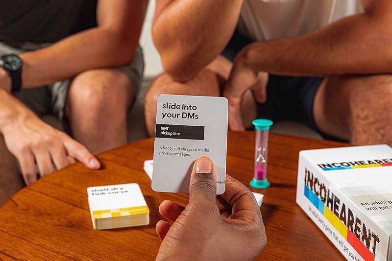 Incohearent, The Guess The Gibberish Party Game By Relatable, A Funny Card Game For Adults, Includes 400 Cards, Instructions, And 1 Sand Timer, Fun for Friendsgiving, or a White Elephant Gift - Image 14