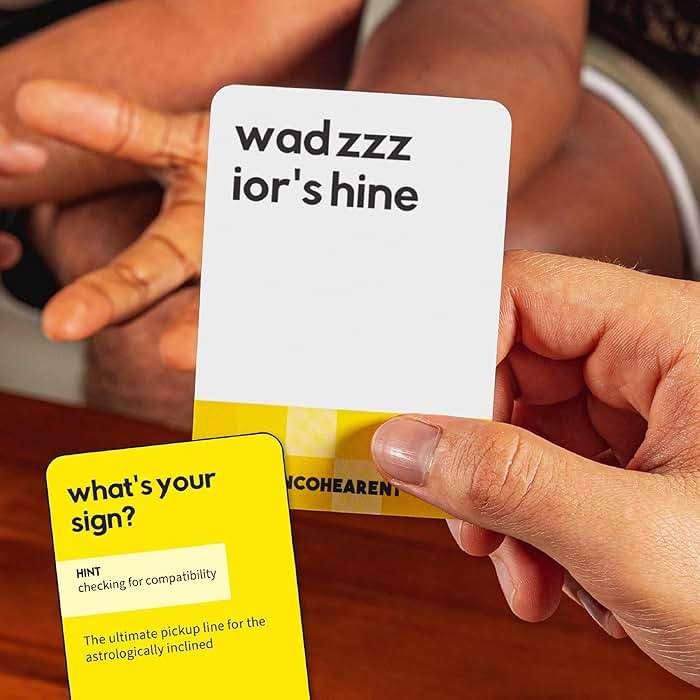 Incohearent, The Guess The Gibberish Party Game By Relatable, A Funny Card Game For Adults, Includes 400 Cards, Instructions, And 1 Sand Timer, Fun for Friendsgiving, or a White Elephant Gift - Image 6