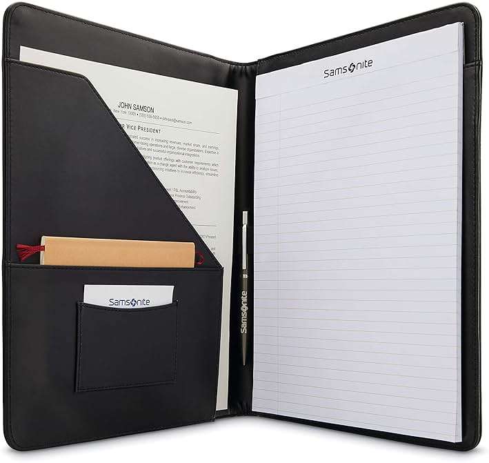Samsonite Xenon Business Leather Portfolio - Image 2