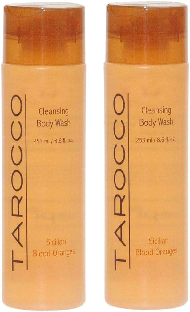 Tarocco Cleansing Body Wash 253ml / 8.6 fl oz x 2 with Sicilian Blood Oranges by Baronessa Cali - Image 1