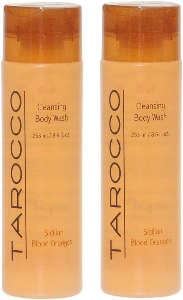 Tarocco Cleansing Body Wash 253ml / 8.6 fl oz x 2 with Sicilian Blood Oranges by Baronessa Cali - Product Image