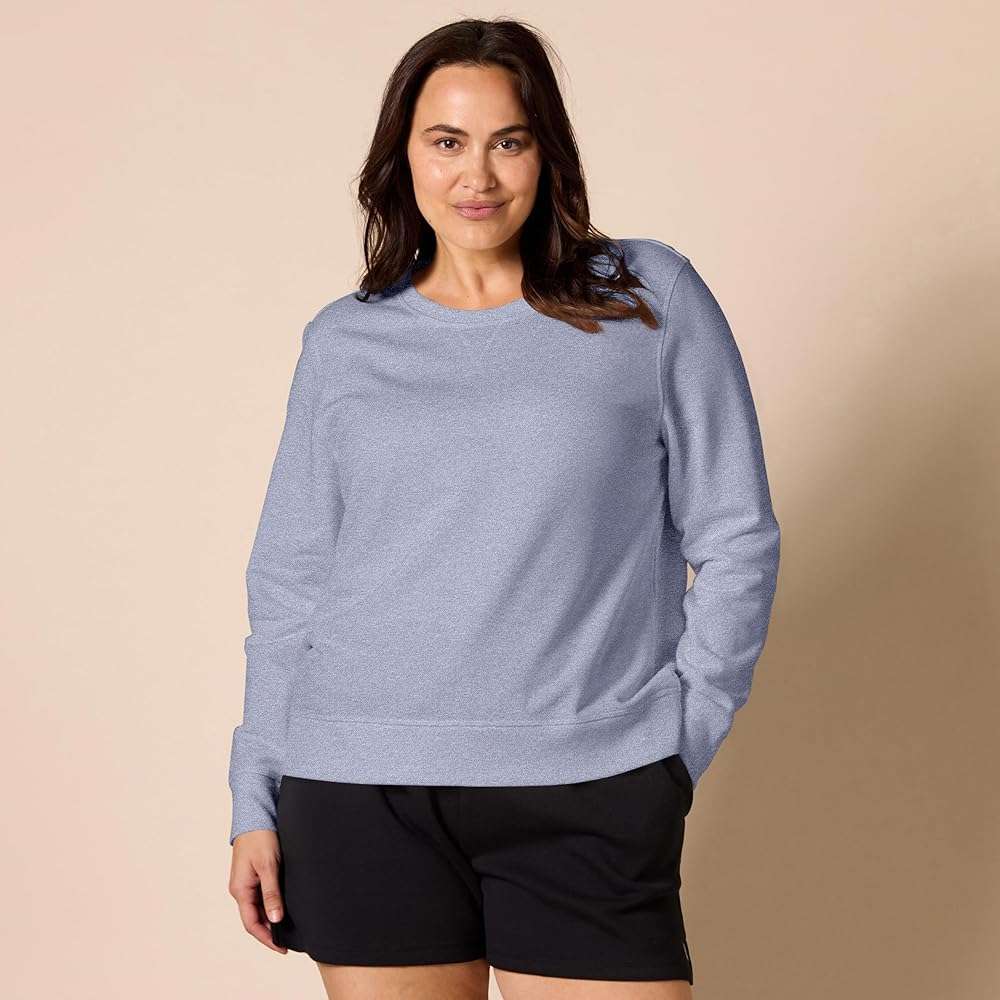 Amazon Essentials Women's Fleece Crewneck Long Sleeve Pullover Sweatshirt (Available in Plus Size) - Image 6