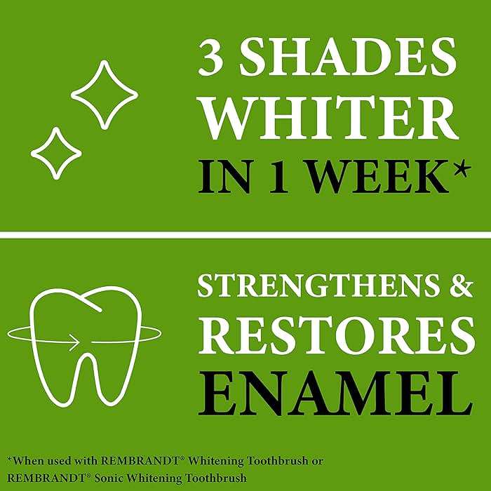 Rembrandt Deeply White + Peroxide Whitening Toothpaste, Peppermint Flavor, 3.5-Ounce (Pack of 2) (Packaging may Vary) - Image 6