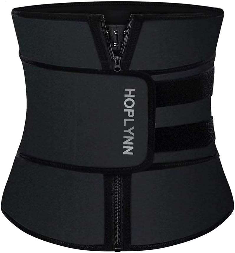 HOPLYNN Neoprene Sweat Waist Trainer Corset Trimmer Shaper Belt for Women - Image 1