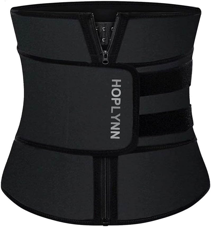 HOPLYNN Neoprene Sweat Waist Trainer Corset Trimmer Shaper Belt for Women - Product Image