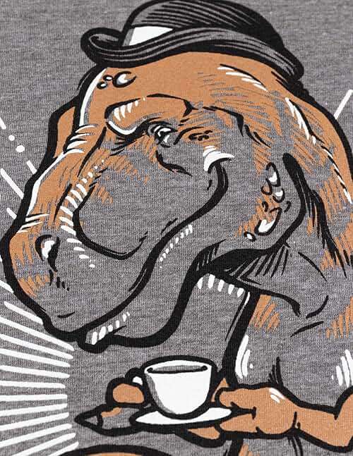 Tea Rex | Funny Cute T-Rex Women's Dinosaur Mom Joke Pun Humor V-Neck T-Shirt - Image 5