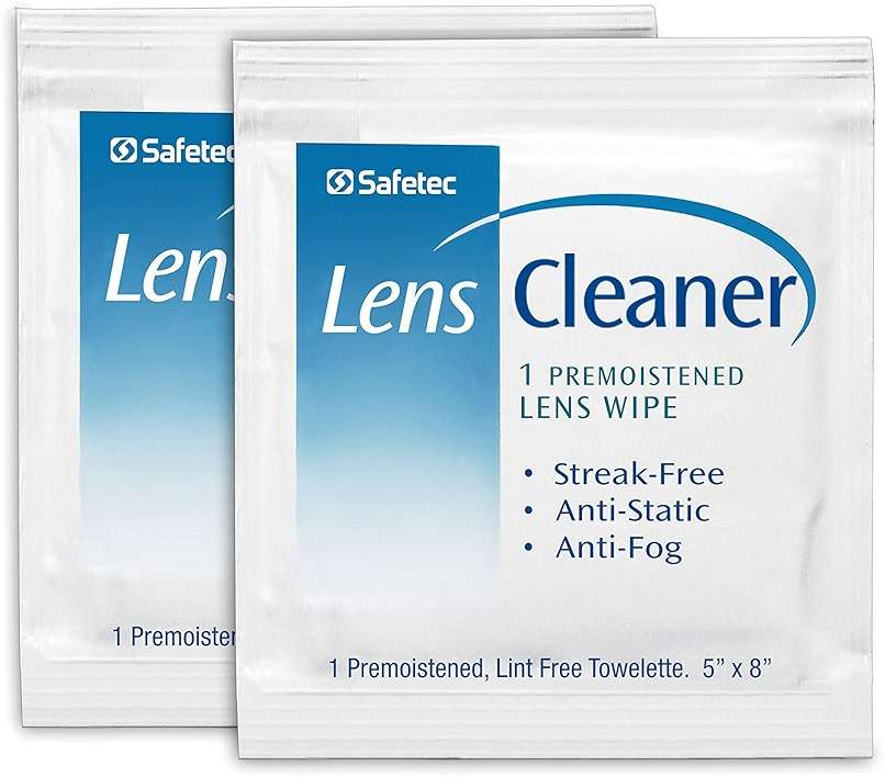Safetec Lens & Eyeglasses Cleaning Wipes, Pre-Moistened Wipes (4 Pack of 100ct Boxes - 400 Cleaning Cloths) - Image 8