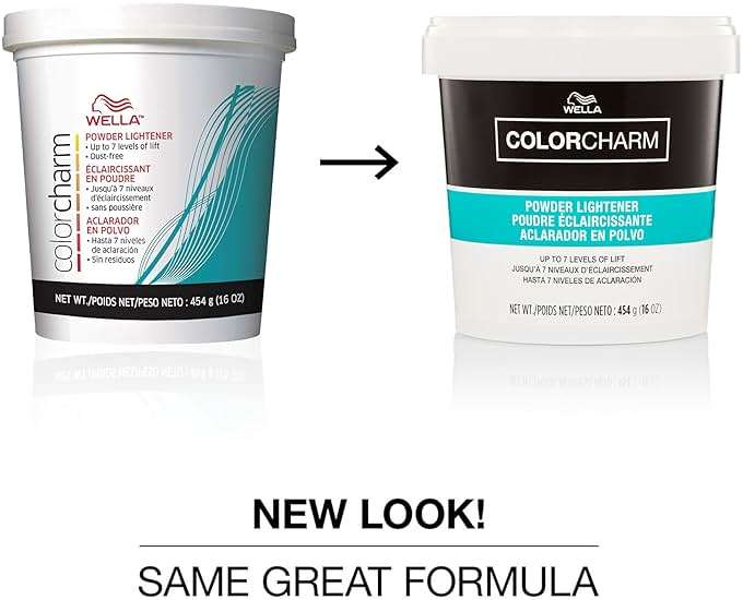 Wella ColorCharm Powder Lightener | Dust-Free Bleach Formula | Up to 7 Levels of Lift for Highlights, Blonding & Color Services - Image 2