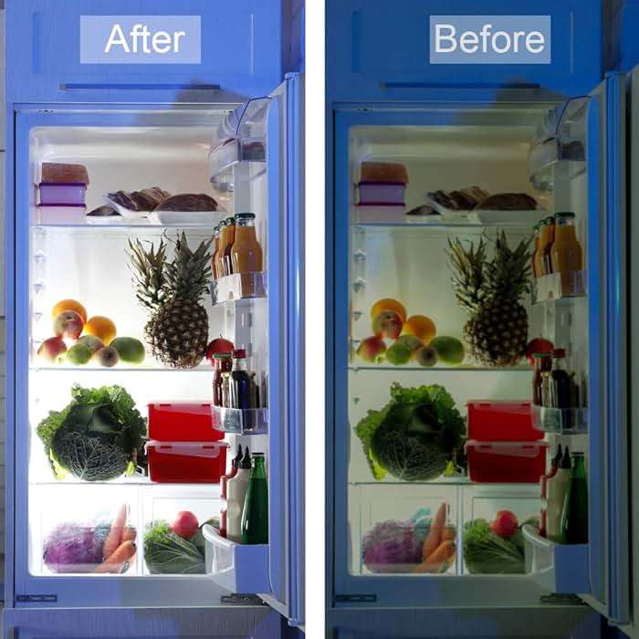 Vgogfly LED Refrigerator Light Bulb 40W Equivalent 120V A15 Fridge Waterproof Bulbs 5 W Daylight White 5000K E26 Medium Base Freezer Home Lighting Lamp Non-dimmable(2 Pack) - Image 3