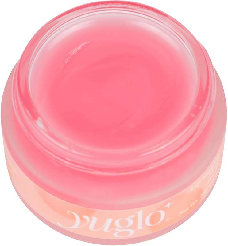 YUGLO Lip Sleeping Mask | Peach Flavor | Hydrating & Soothing Lip Treatment for Dry, Chapped Lips | Plumps & Moisturizes | Overnight Lip Repair - Image 8