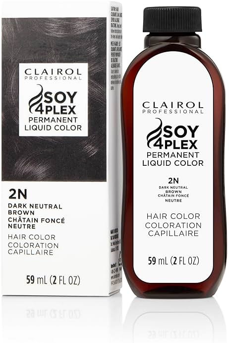 Clairol Professional Permanent Liquicolor for Black/Dark Violet Brown Hair Color with 100% Gray Coverage | Packaging May Vary - Product Image