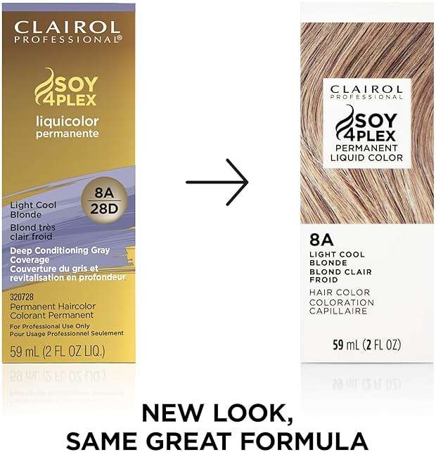 Clairol Professional Permanent Liquicolor for Light Blonde Hair Color with 100% Gray Coverage | Packaging May Vary - Image 3