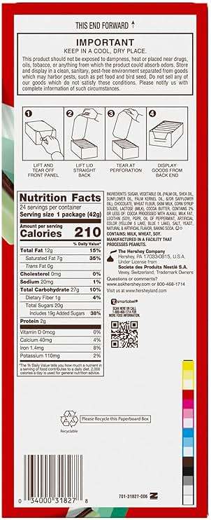 KIT KAT DUOS Dark Chocolate Mint Wafer Candy Bars, 1.5 oz (24 Count) - Image 3