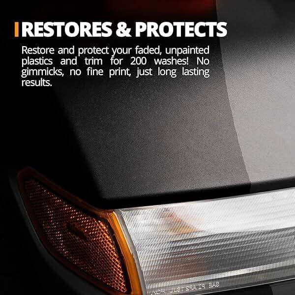 CERAKOTE® Ceramic Trim Coat Kit - Quick Plastic Trim Restorer - Ceramic Coating Guaranteed Restoration to Last Over 200 Washes – A Ceramic Coating, Not a Dressing | Quick Plastic Trim Restorer, Guaranteed Restoration Over 200 Washes, Ceramic Coating Not a Dressing - Image 4
