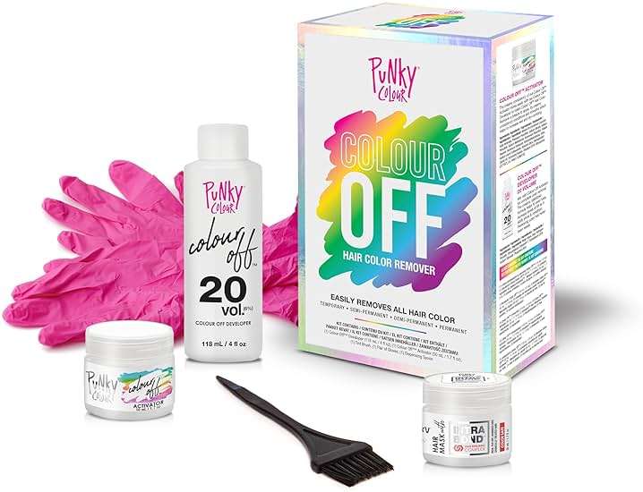 Punky Colour Off Hair Color Remover – Hair Dye Remover, Easily Removes Temporary, Permanent & Semi Permanent Dye, Ammonia Free, Bleach Kit - Image 7