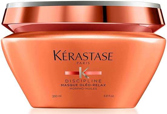 Kerastase Discipline Masque Oleo-Relax Hair Mask | Deep Nourishing Hair Mask | Moisturizes Hair and Provides Shine | With Shorea Butter and Coconut Oil | For All Hair Types | 6.8 Fl Oz - Image 1