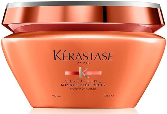 Kerastase Discipline Masque Oleo-Relax Hair Mask | Deep Nourishing Hair Mask | Moisturizes Hair and Provides Shine | With Shorea Butter and Coconut Oil | For All Hair Types | 6.8 Fl Oz - Product Image