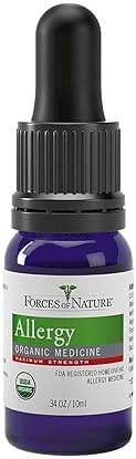 Forces of Nature Allergy Relief, Organic Maximum Strength Homeopathic Medicine, 0.34 Fl Oz, Immune Support & Multi Symptom Relief from Indoor & Outdoor Allergies, Runny Nose, Itchy Eyes, Non-Drowsy - Image 2