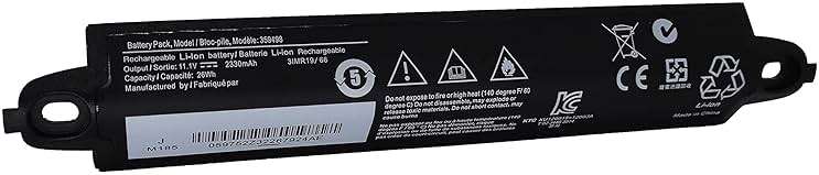 Fully. New 359498 Replacement Battery Compatible with SoundLink Bluetooth Mobile Speaker II III 330107A 0330107 359495 330105 404600 Series - 11.1V 2330mAh/25Wh - Image 5