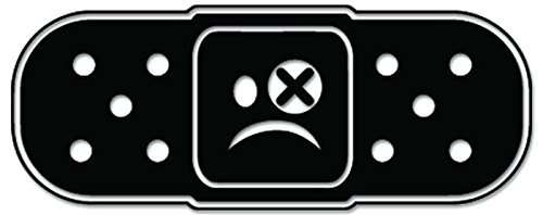 JDM Band Aid Ouch Vinyl Decal Sticker - Image 1