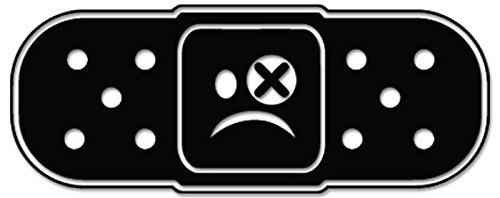 JDM Band Aid Ouch Vinyl Decal Sticker - Product Image