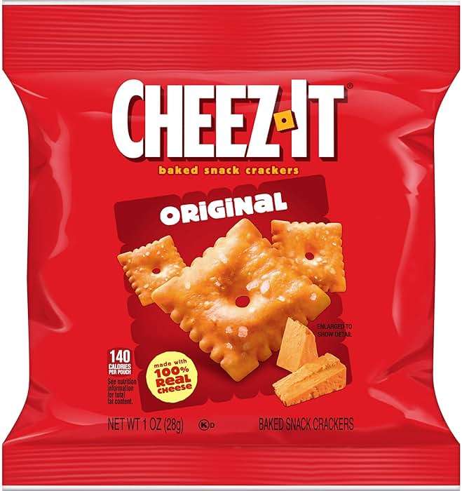 Cheez-It Cheese Crackers, Baked Snack Crackers, Lunch Snacks, Original (40 Packs) - Image 9